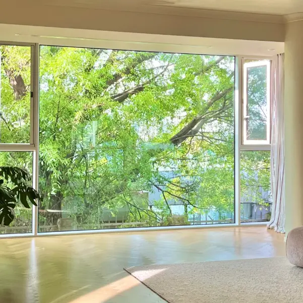 Vom Boden bis zur Decke reichende Fenster aus Aluminiumlegierung