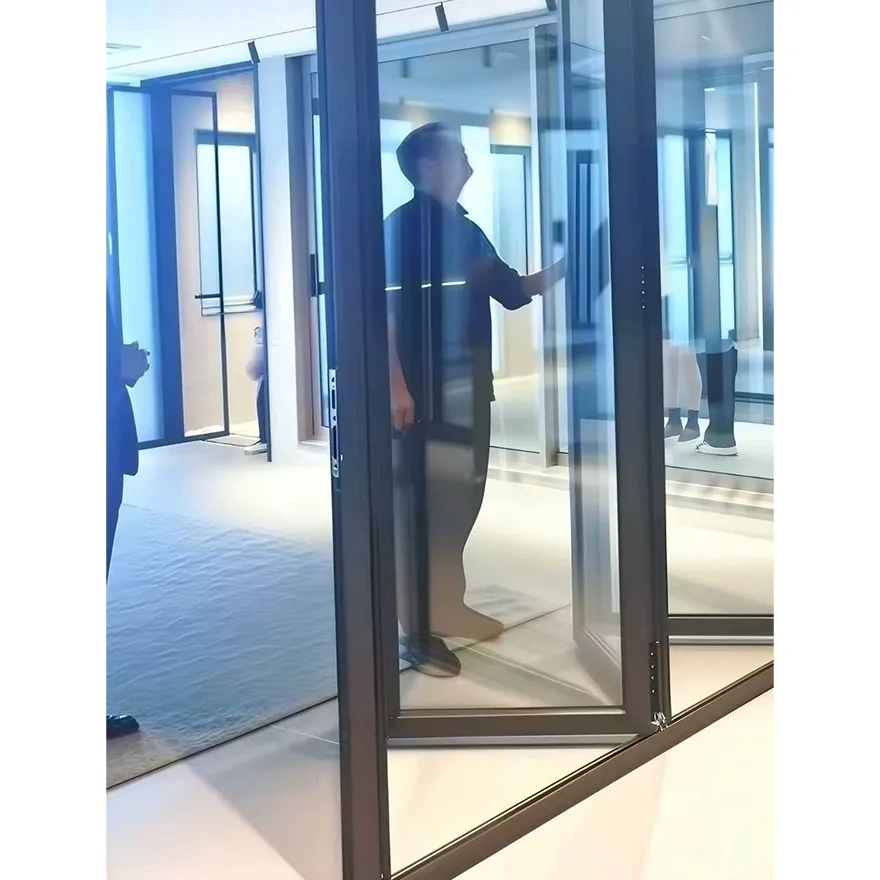 Elektrische Hebe-Schiebetür aus Aluminium