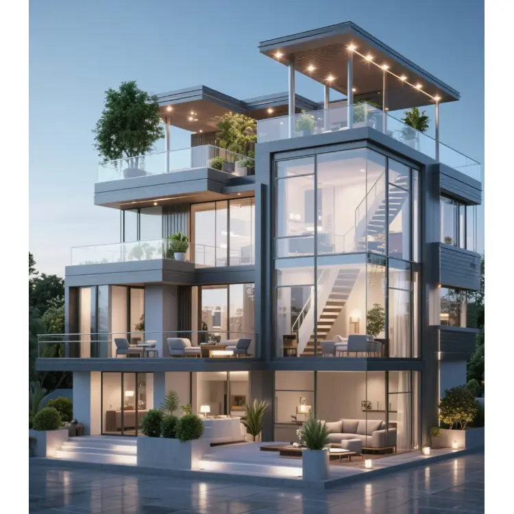 All Glass Curtain Walls