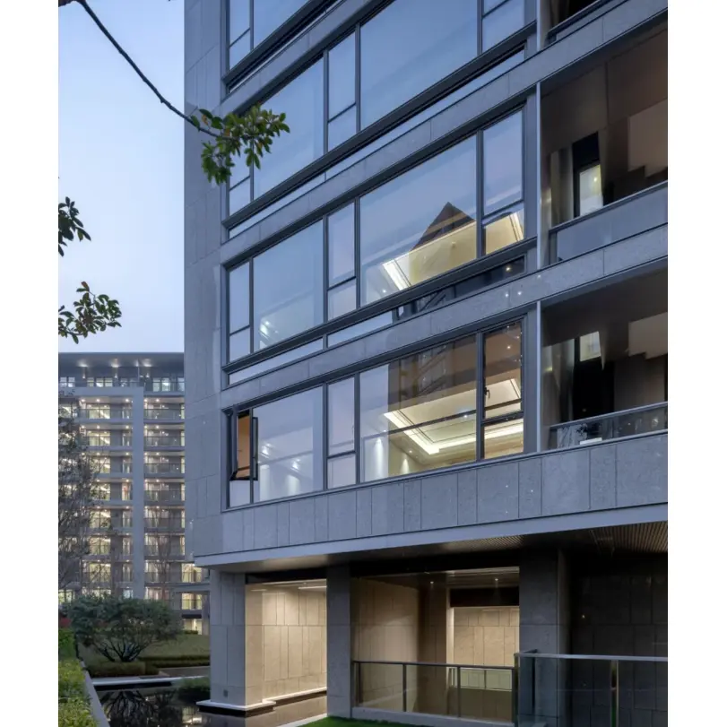 Integriertes Fenster-Wand-Einheitssystem